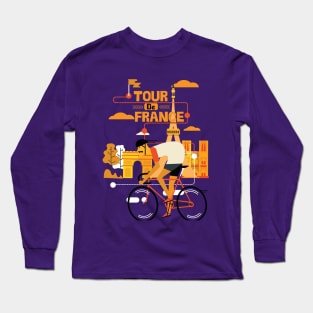 Tour De France Fan Memorabilia Long Sleeve T-Shirt